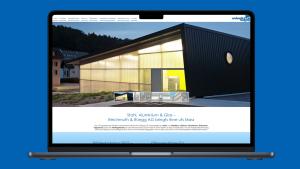 Webseite Stahl, Aluminium & Glas