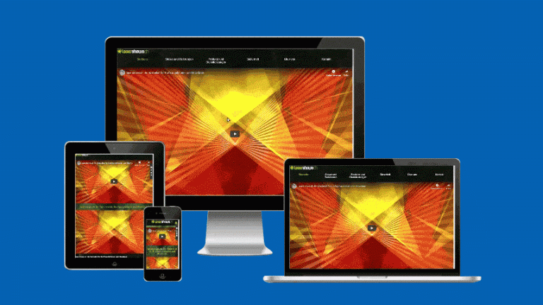 Webseite für Eventtechnik