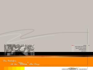 Website für: Architekt, Architekturbüro, Gastroplanung