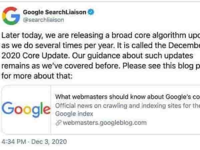 Core algorithm update