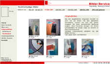 Screenshot der Website