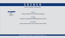 Screenshot der Website