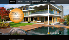 Screenshot der Website