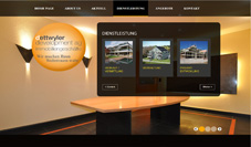 Screenshot der Website