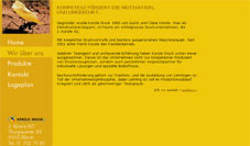 Screenshot der Website