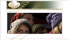 Screenshot der Website